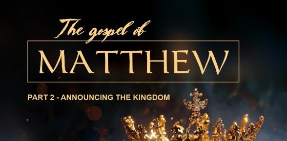 Matthew Pt 2 - 2026